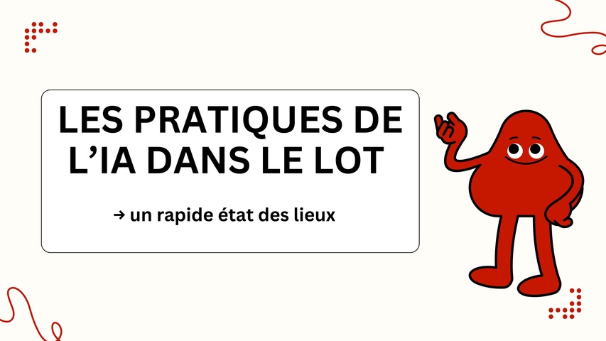 Etat des lieux IA Lot