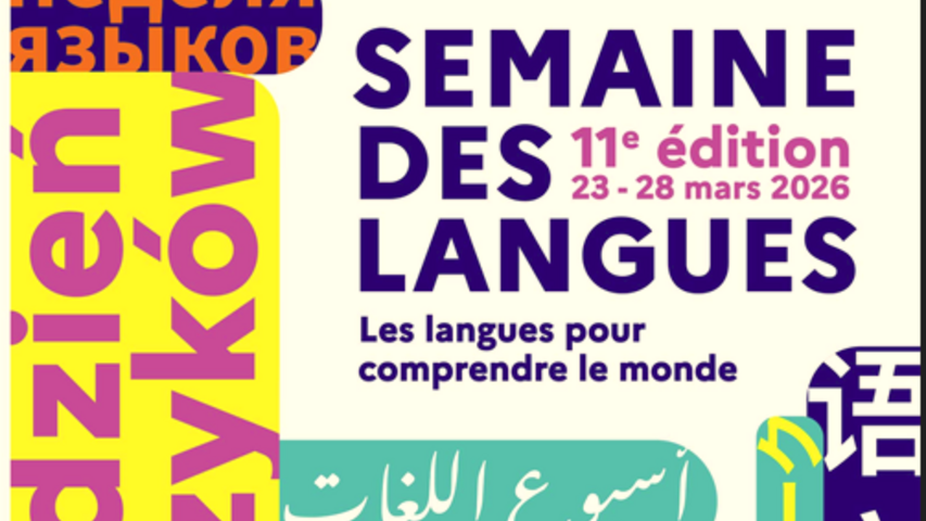 Semaine des langues 2026 affiche
