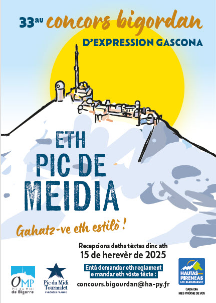 Affiche du 33ème concours d'expression occitane