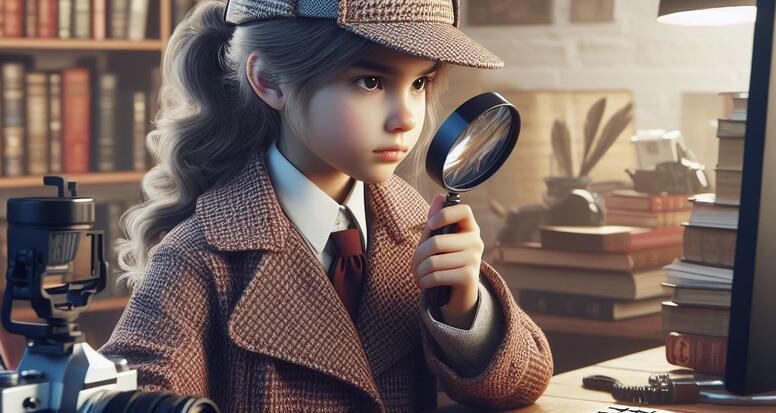 enfant detective