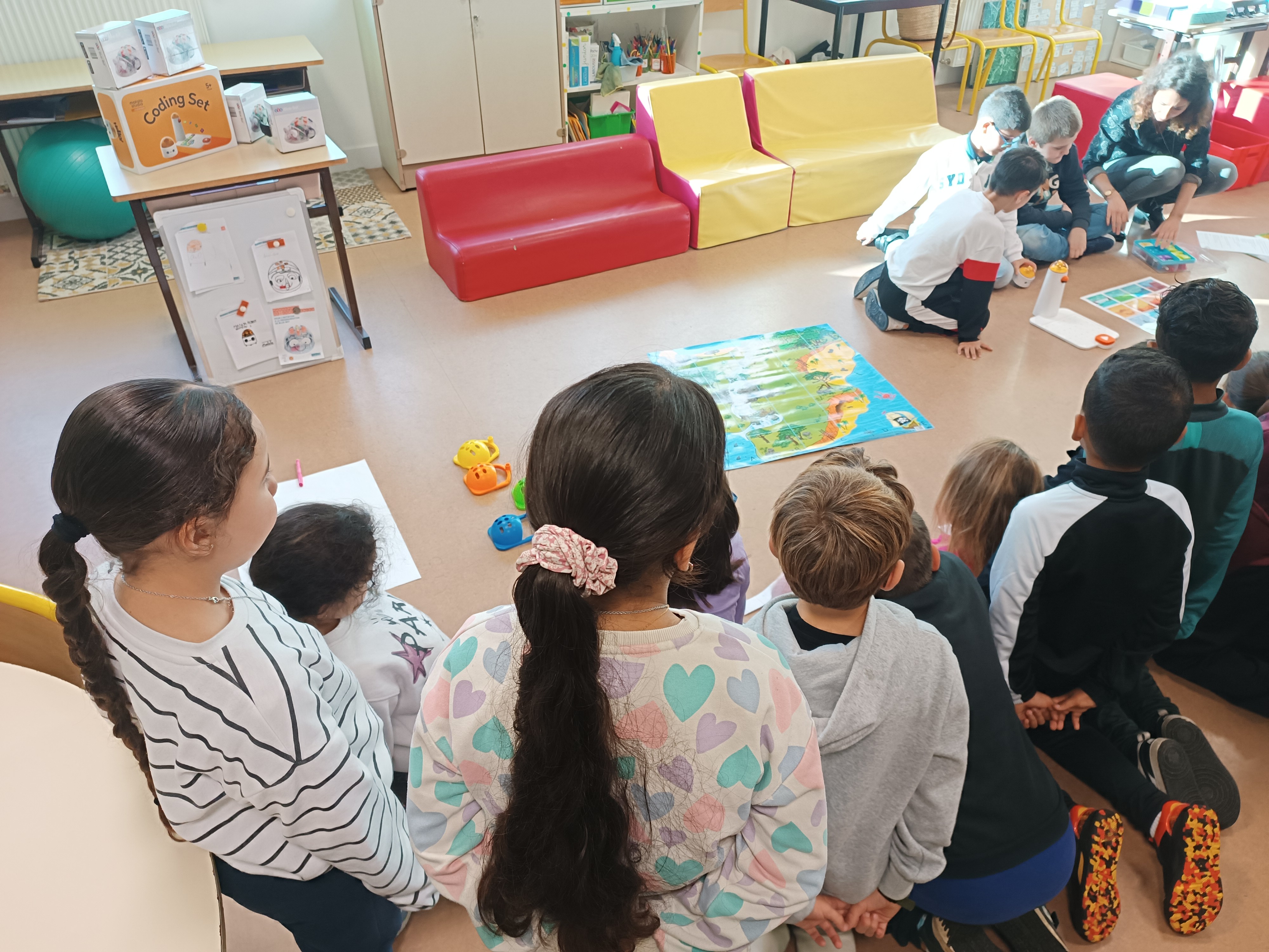 Robots ULIS Valence élèves