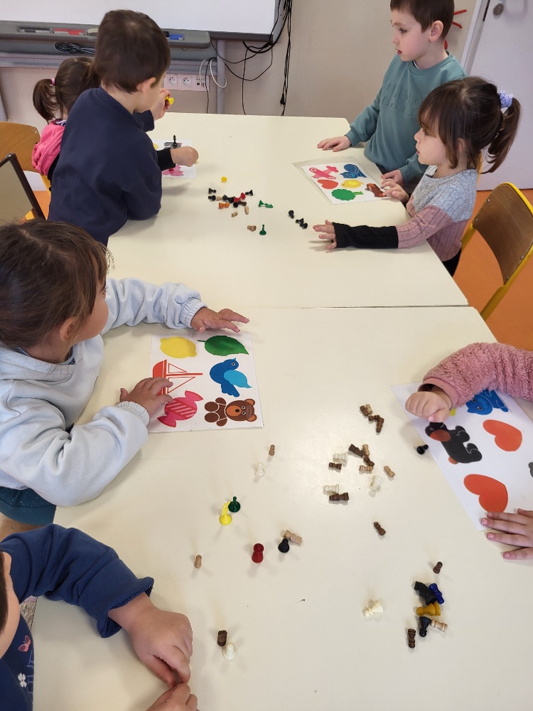 bingo des couleurs PS MS