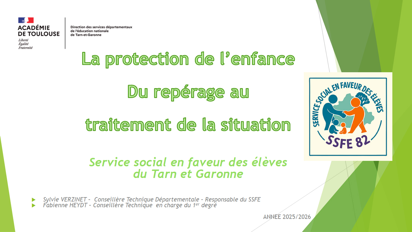 La protection de l'enfance - Du repérage au traitement de la situation
