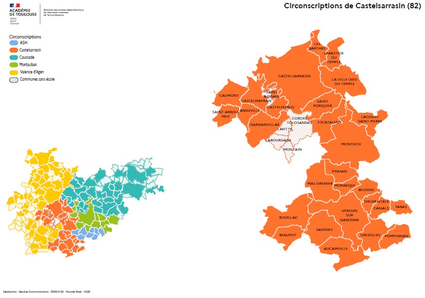 Carte castelsarrasin