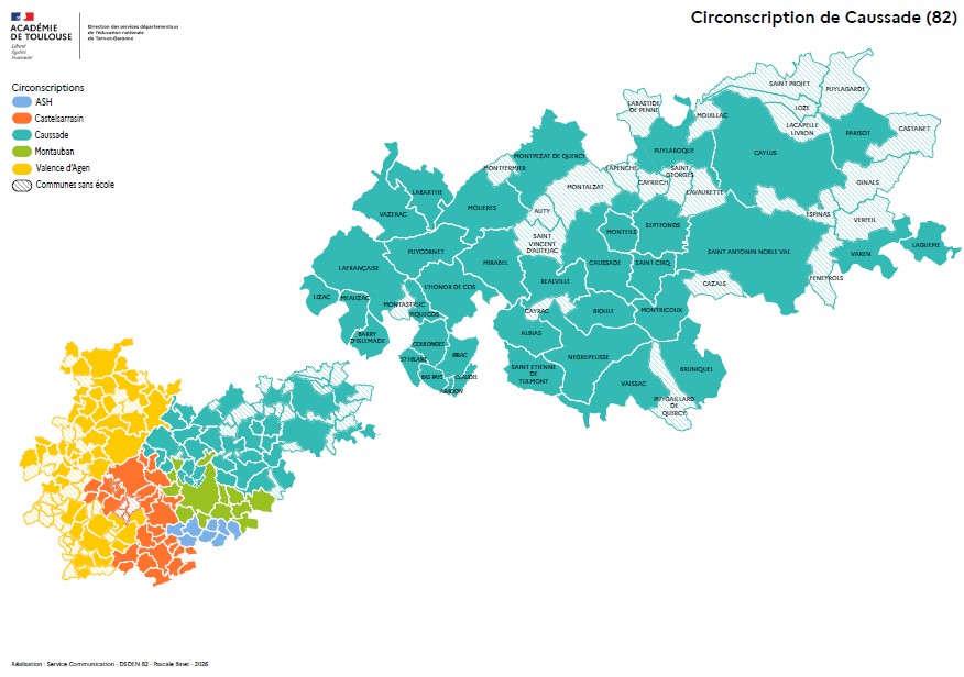Carte Caussade 2026