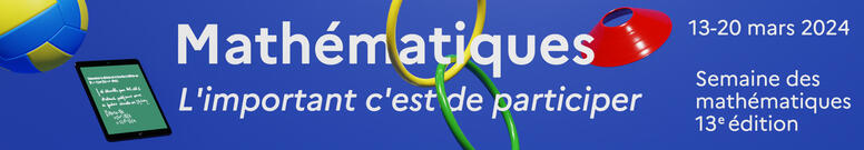 Logo Semaine des mathématiques