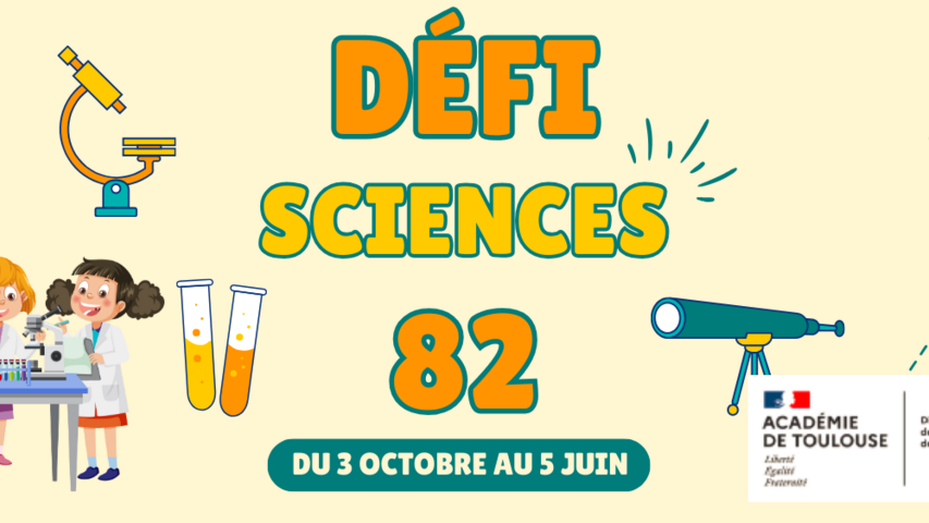 Bandeau Défi sciences