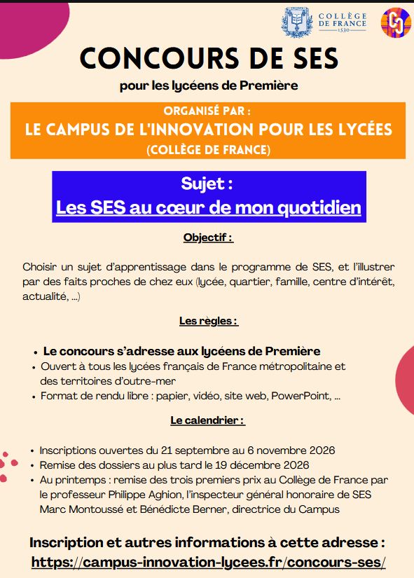 flyer concours ses