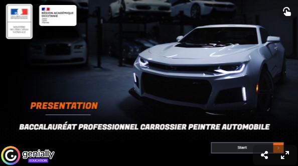 présentation dynamique référentiel