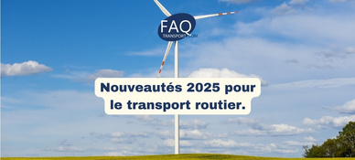 Nouveautes 2025 pour les transport routier