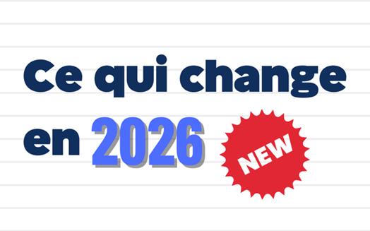 Les nouveautés de 2026