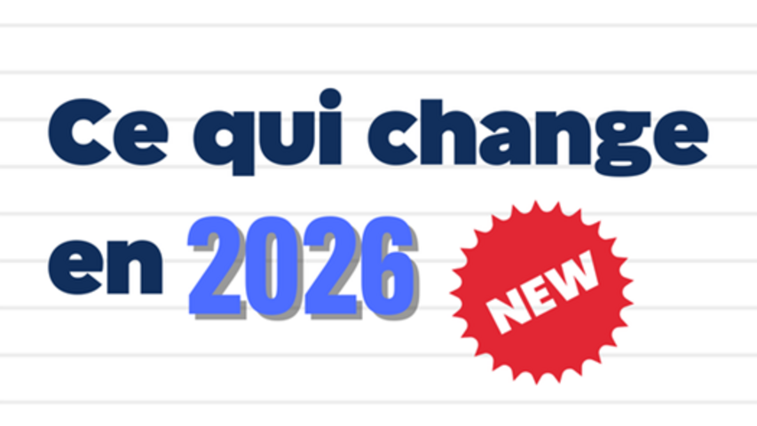 Les nouveautés de 2026