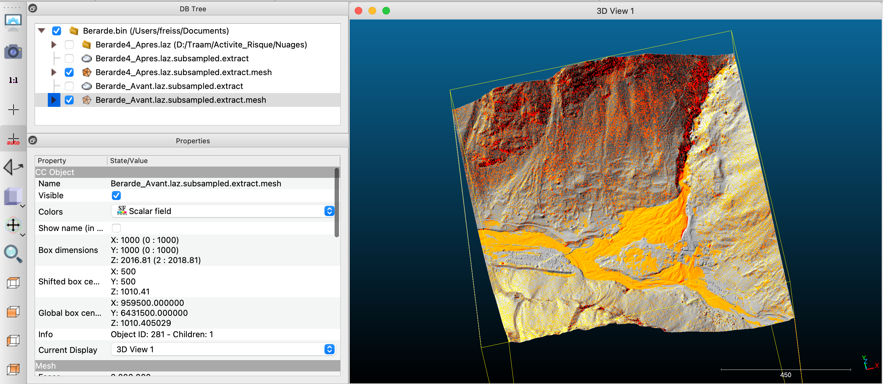 LIDAR_inondation_MNT avant_Bérarde.png