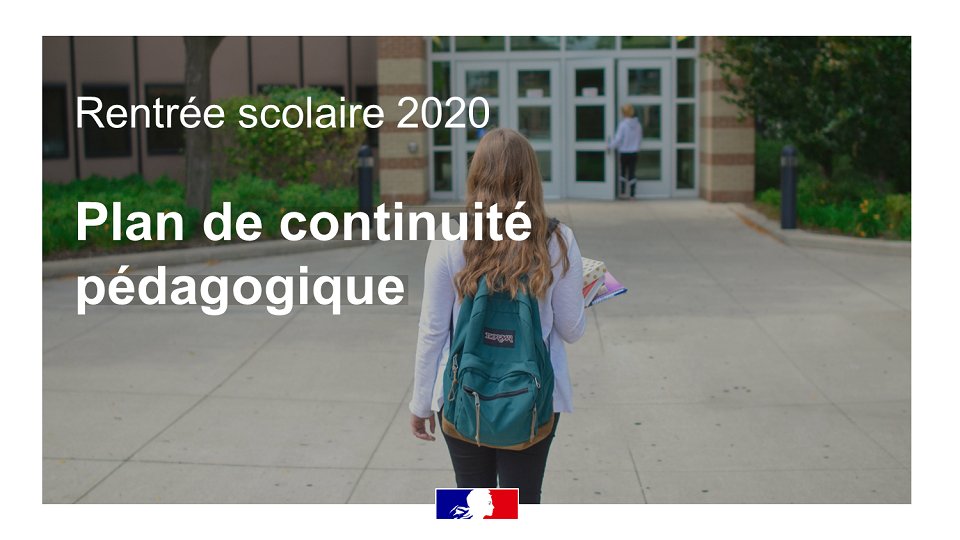 plan continuité rentrée